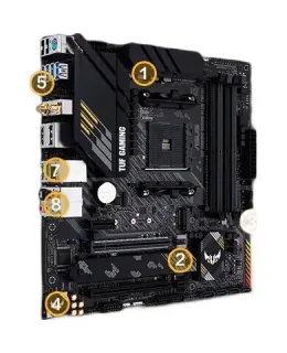 Placa base ASUS TUF GAMING B550M-PLUS