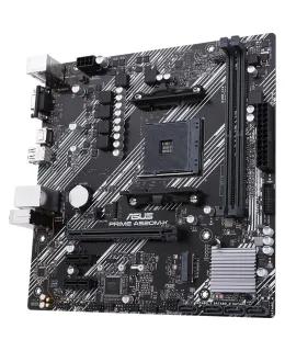Placa base ASUS PRIME A520M-K, Compatible con AMD Ryzen 5500/5600 (AMD A520/Socket AM4)
