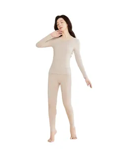 Conjunto de ropa interior de otoño para mujer Hongdou