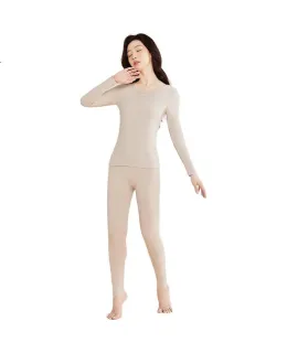 Conjunto de ropa interior de otoño para mujer Hongdou