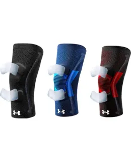 Rodilla Protectora Deportiva Under Armour para Baloncesto y Carrera para Hombre y Mujer, Paquete Individual, Azul, Talla S
