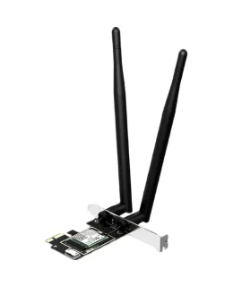 Tarjeta de red inalámbrica EDUP (EDUP) WiFi 6 para escritorio, Tarjeta de red inalámbrica de banda dual AX210 de juego PCIe WiFi 6 Bluetooth 5.3 Receptor WiFi dos en uno EP-9651ES