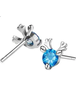 Pendientes de plata S925 MANHE para mujeres