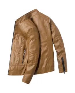 JEEP SPIRIT Chaqueta de cuero para hombre