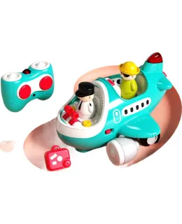 JUGUETE DE CONTROL REMOTO AVIÓN HUILE TOYS Juguetes de juego de imitación educativo para niños y niñas, Juguetes para niños, Regalo de cumpleaños de bebé para el primer año