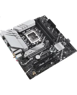 Placa base ASUS PRIME B760M-A WIFI D4, Compatible con Intel Core 14700K/14600KF/13400F (Intel B760/LGA 1700)