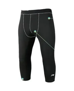 Pantalones de compresión de baloncesto Li-Ning para hombres