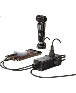 Cargador GaN 30W Baseus, Barra de Carga Rápida Multifuncional Portátil