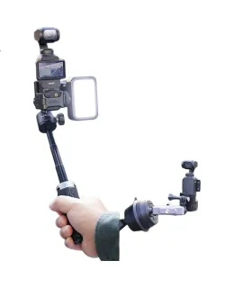 MAXCAM Compatible para DJI Osmo Pocket 3 Montaje de Manillar de Bicicleta