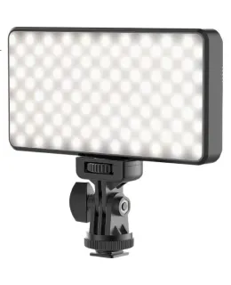 Kit de iluminación portátil de escritorio Ulanzi VL200 Mini de luz de relleno de temperatura de color dual para cámaras DSLR, caja de luz suave de belleza para transmisión en vivo de bolsillo, fotografía de retrato y iluminación fotográfica