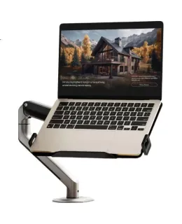 Pantalla para portátil Brateck Beihu, Soporte para portátil, Soporte suspendido para portátiles, Soporte elevado para monitor, Soporte de escritorio para ordenador E350+APE40