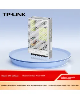 Suministro de energía industrial TP-LINK 24V 150W 6.25A para interruptor industrial TL-IP150-24