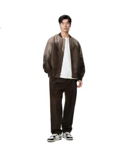 Chaqueta de hombre Taipingniao, Chaqueta de béisbol de gradiente para pareja, Ropa exterior de primavera