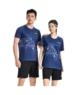 Serie de ropa deportiva de bádminton Li-Ning (LI-NING) Badminton Club Series para hombres y mujeres