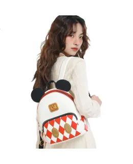 Mochila Disney para Mujeres, Bolso para Mujeres, Set de Regalo Mochila Disney Cumpleaños para Mujeres, Estilo Orejeras de Mickey Mouse