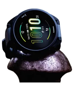 GARMIN Forerunner165 Negro Medianoche, Smartwatch para Correr, Ciclismo, Deportes al Aire Libre con Oxígeno en Sangre