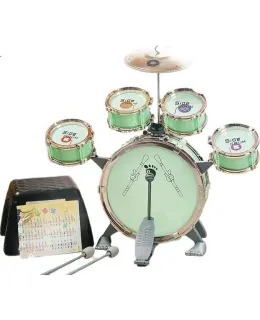 Conjunto de Tambores QIAO WA BAO BEI (QIAO WA BAO BEI) Juguetes para Niños de 1-3 Años