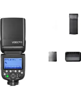 Ráfaga Godox V860III de flash de zapata en cámara para exteriores portátil para fotografía de bodas Alta velocidad sincronización TTL Batería de litio de tercera generación para Olympus/Panasonic