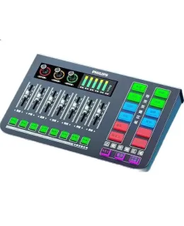 Teléfono Móvil Feilipu Compatible con Transmisión en Vivo de Teléfono Móvil y Computadora Bluetooth de Longa Duración 48V Tarjeta de Sonido Profesional de Grabación en Vivo de Alta Calidad de Sonido HIFI DLM3020C