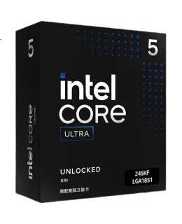 Procesador de escritorio Intel Core Ultra 5 245KF Caja CPU 14 Núcleos 14 Hilos Turbo hasta 5.2GHz para Juegos fluidos Y Delta Actio