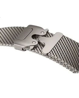 Correa Compatible BHO para Reloj Apple Watch, Anilla Milanesa para Reloj Apple Watch S11/Ultra3, Correa IWatch S10/9/8/7/6/SE3 con Hebilla de Paracaídas