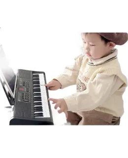 TECLADO ELÉCTRICO QIAO WA BAO BEI (QIAO WA BAO BEI) Mini Piano Infantil Multifuncional para Principiantes Niños y Niñas de 1-2 años Instrumento Musical