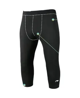 Pantalones de Compresión de Baloncesto Li-Ning para Hombre