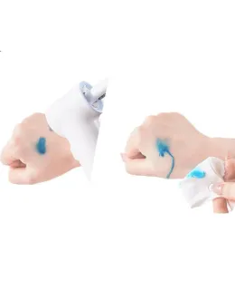 Tinta de pulverización eléctrica para niños TEN-WIN, marcador para estudiantes de primaria, juguete de dibujo creativo, regalo de cumpleaños para niñas, 3201 Azul