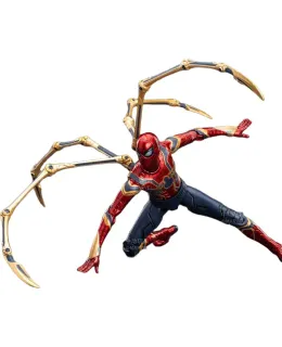 Figura de Acción MARVEL Iron Spider-Man 2.0 Actualizada, Regalo de Cumpleaños para Niños, Articulado, Coleccionable, 14+