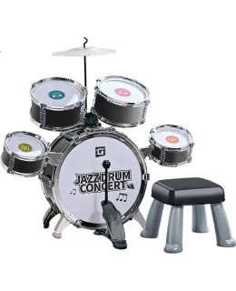 Juego de Tambores de Niños XST para Práctica en Casa, Tambores de Jazz para Principiantes para Bebés, Instrumento Musical, Regalo de Cumpleaños para Niños Pequeños
