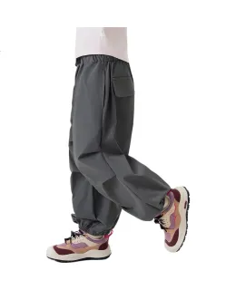Ropa Infantil MQDMINI, Pantalones Casuales para Niños y Niñas, Pantalones Deportivos para Niños, Pantalones Paracaidistas Simples
