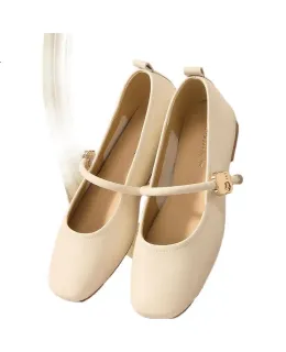 LIBELLA DE DRAGÓN ROJO Zapatillas de mujer con suela blanda, zapatos planos de mujer primavera y verano, zapatos planos de mujer cómodos, zapatos Mary Jane, WTB34375