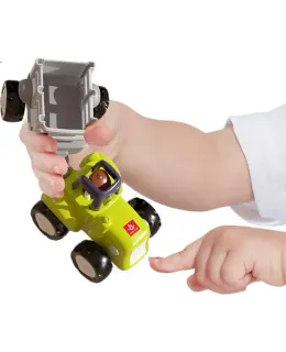 JUGUETE DE EXCAVADOR DE VEHÍCULO DE CONSTRUCCIÓN HUILE TOYS