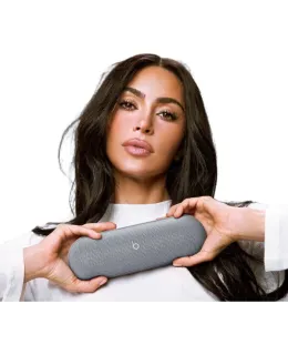 Altavoz Bluetooth Inalámbrico Beats Pill Edición Especial de Colaboración Portátil Resistente al Polvo y al Agua para Exteriores Compatible con Apple y Android - Gris Frío Profundo