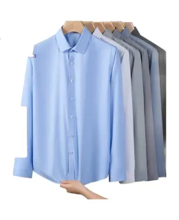 Camisa de Manga Larga para Hombre ROMON [Modal Silk]