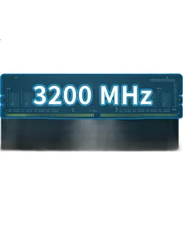 Módulo de memoria de escritorio HP (HP) 8GB DDR4 3200MHz Serie V2 (C22) Chips originales AI Computer Accessory Powering Black Myth: Wukong
