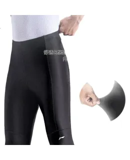 Polos de ciclismo Li-Ning para hombres, ropa de ciclismo primavera y verano, pantalones largos, bicicleta de carretera y montaña estilo delgado, equipo de ciclismo profesional