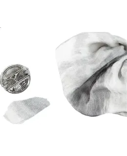 Sujetor de Cabello 100% Seda de Músculo para Mujeres ELLE, Accesorio de Cabello Elástico Grande, Cordón para Cola de Caballo Alta, Regalo Elegante