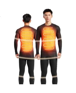 Jersey de Ciclismo Li-Ning Primavera Camisa Base de Manga Larga para Hombre de Forro Fin de Invierno de Invierno