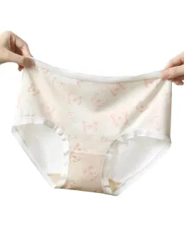 FENTENGCARE Ropa Interior para Mujer, Paquete de 3, 10A Antibacteriano Algodón Puro Suave Algodón 2025 Nuevos Tangas de Triángulo para Mujer