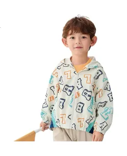 Ropa Casual para Niños BALABALA [Igual que en el centro comercial], Nueva Chaqueta con Capucha de Primavera 2026, Estilo al Aire Libre
