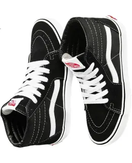 Zapatos de Cordones VANS High-Top para Niños y Niñas, Zapatos de Skateboarding SK8-Hi, Calzado Deportivo Casual
