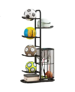 Estante de Almacenamiento para Canasta de Baloncesto WOJIA