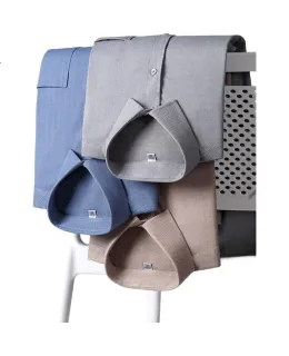 Camisa de vestir de lana para hombre ROMON