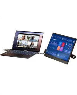 Monitor Portátil ASUS MB169CK de 16 Pulgadas FHD, 60Hz, Tres Pies, Pantalla Secundaria para Computadora Laptop con Tipo-C, Pantalla de Expansión para Switch Phone PS5