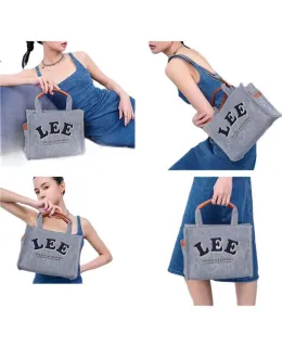Bolsa Tote Lee New Crossbody Mano Bandolera de Gran Capacidad para Laptop para Hombres y Mujeres, Regalo para Profesores y Ancianos en el Día del Maestro