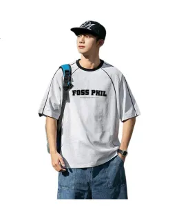 Camiseta de manga corta Foss Phil para hombres y mujeres