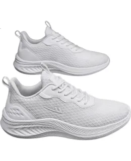 Zapatillas Oficiales Huili para Hombre, Nuevos Zapatos de Primavera 2026 para Hombre, Zapatillas Casuales para Correr para Hombre, Blanco, Tamaño 42