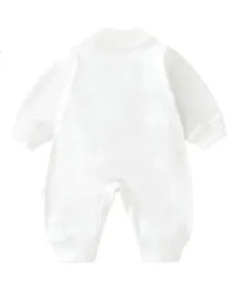 Ropa de bebé DUUDUU Onesie de un solo pieza para bebés recién nacidos, pijama de otoño para niños sin esqueleto, ropa exterior para bebés, talla blanca 66cm