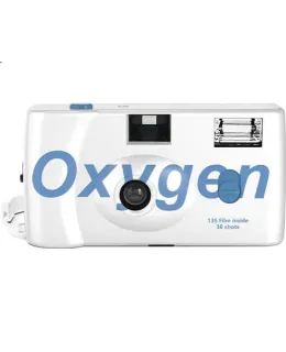 Cámara de Película FUJIFILM Oxygen C200 Cámara de Película Desechable de 36 Exposiciones Película Transparente de Color Perla